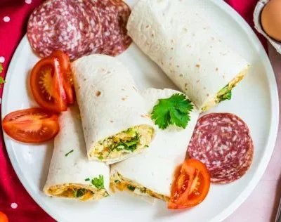 Scrambled Egg Tortilla Wraps Aust Ww 5.5 Pts