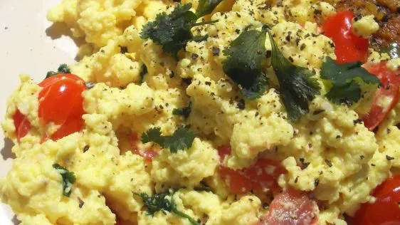 Scrambled Eggs – Indian Style