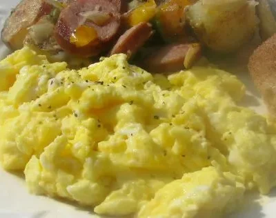 Scrambled Eggs With Cheese