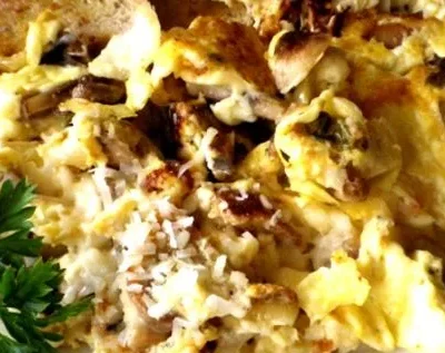 Scrambled Eggs With Mushrooms