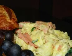 Scrambled Eggs With Smoked Salmon