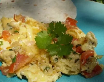 Scrambled Eggs With Tomato