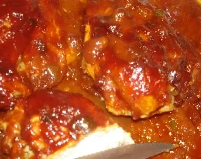 Scrumptious Barbecue Chicken Or