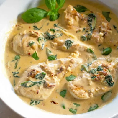 Scrumptious Chicken Breast Spinach