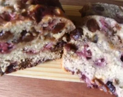 Scrumptious Strawberry And Nut Loaf Recipe