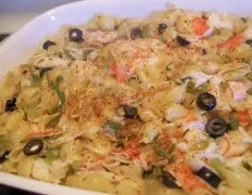 Sea Shell Crab Casserole