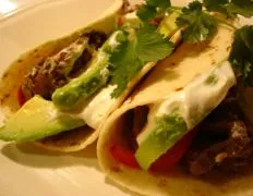 Seared Steak, Pepper & Onion Fajitas From