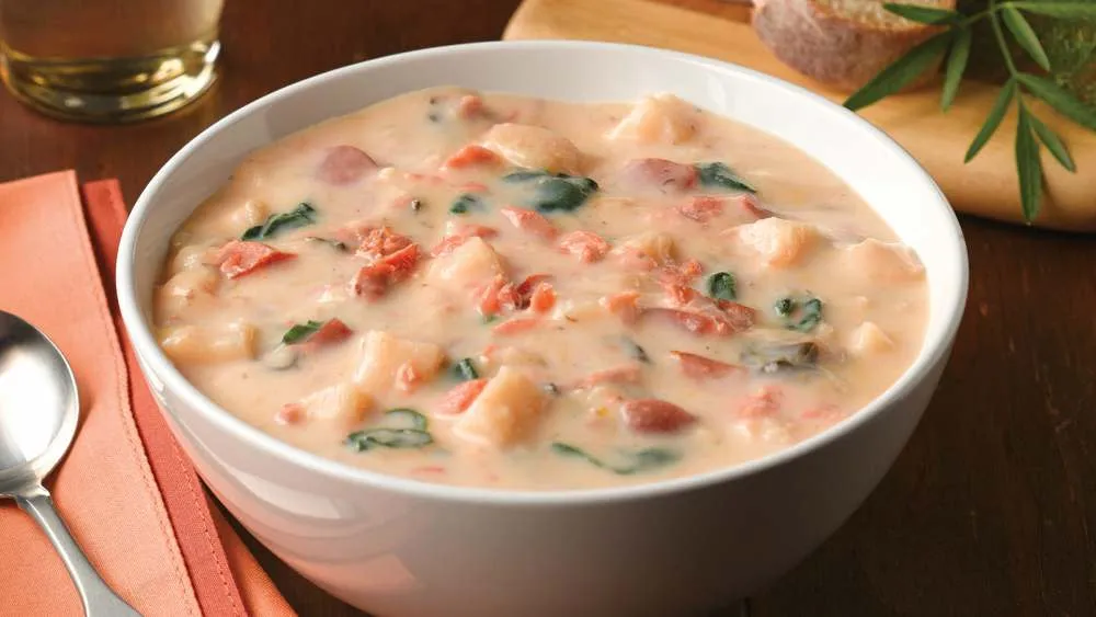 Seattle Smoked Salmon Chowder