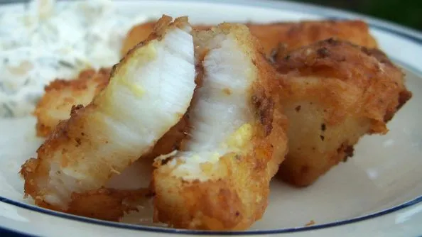 Secret Fried Halibut