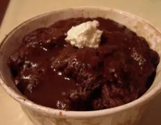 Self Saucing Chocolate Pudding