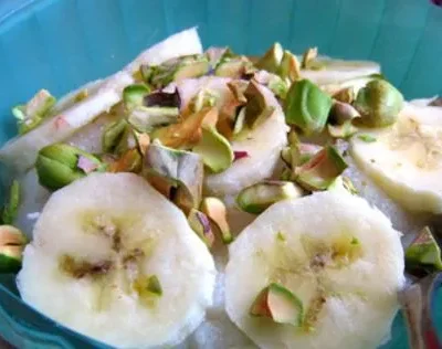 Semolina With Banana &Amp; Nuts