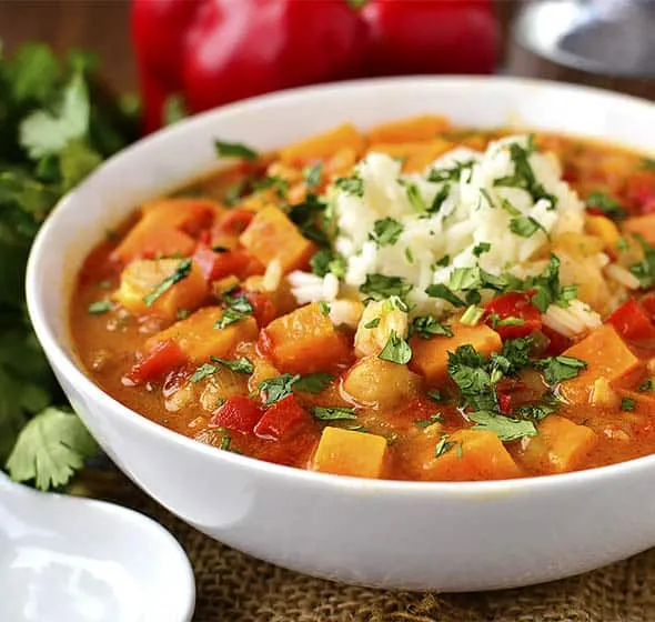 Senegalese Sweet Potato, Rice And Beans