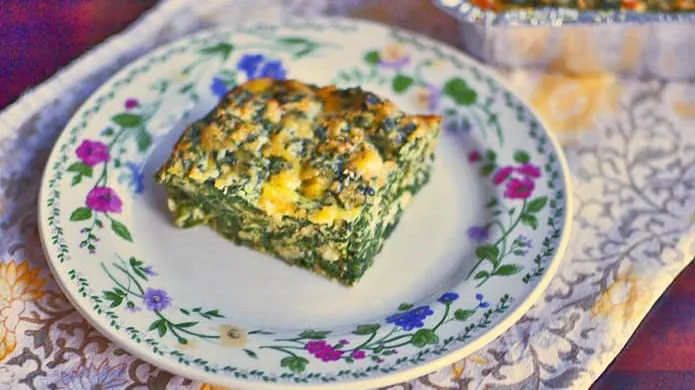 Sephardic Leek And Cheese Casserole