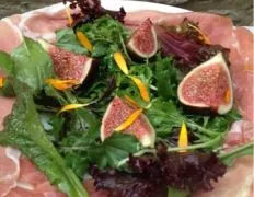 September Salad Figs And Parma Ham