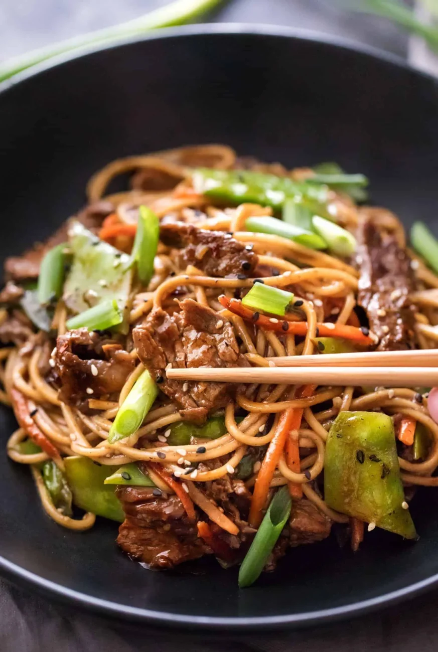 Sesame Beef Stir Fry