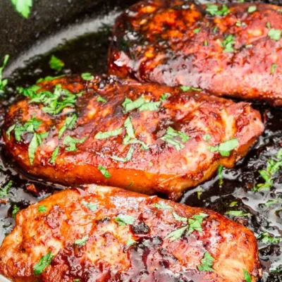 Sesame Butterfly Pork Chops