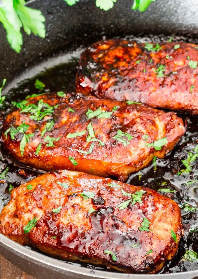 Sesame Butterfly Pork Chops