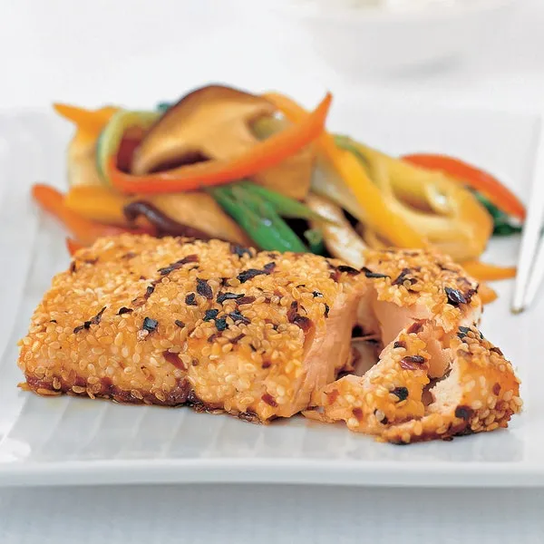 Sesame Crusted Salmon