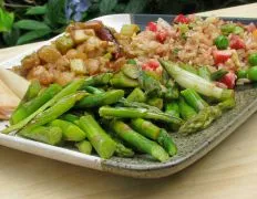 Sesame-Glazed Asparagus