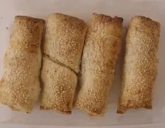 Sesame Seed Sausage Rolls