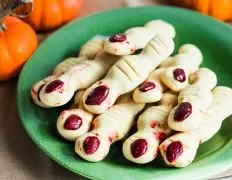 Severed Fingers Halloween Cookies