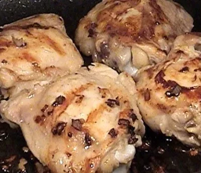 Shaker Style Grilled Chicken Thighs