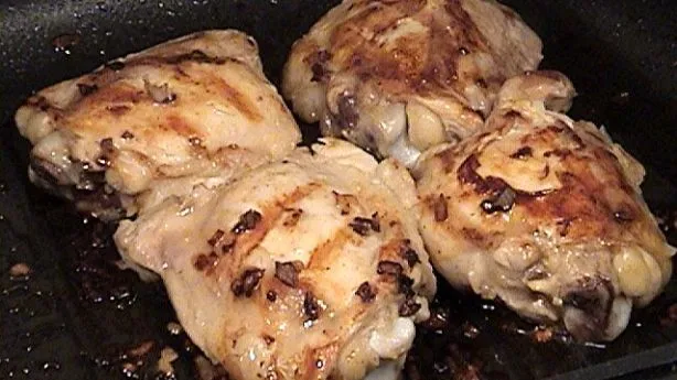 Shaker Style Grilled Chicken Thighs