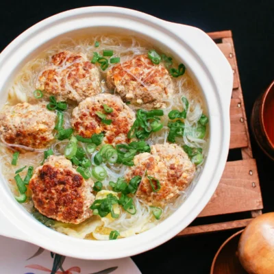 Shanghai Style Lions Head Meatballs