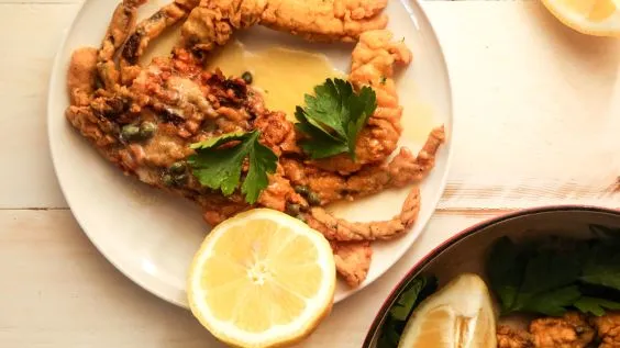 Sheilas Sauteed Soft-Shell Crabs With Lemon