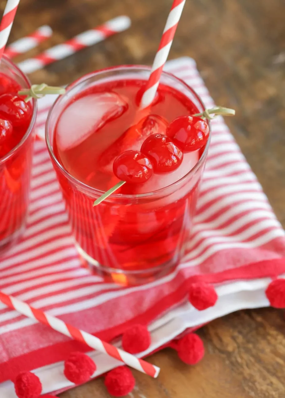 Shirley Temple Non Alcoholic Drink