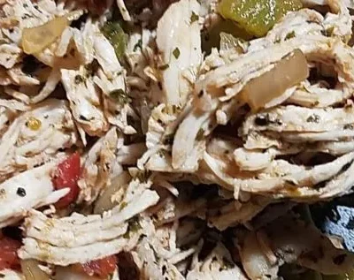 Shredded Chicken For Enchiladas