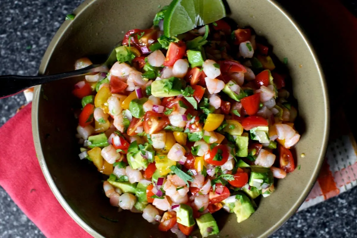 Shrimp And Avocado Salsa