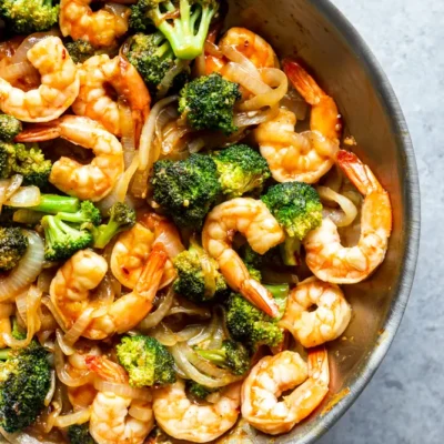 Shrimp And Broccoli Stir Fry