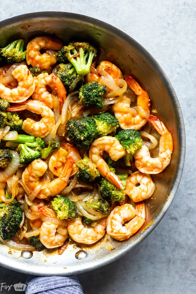 Shrimp And Broccoli Stir Fry