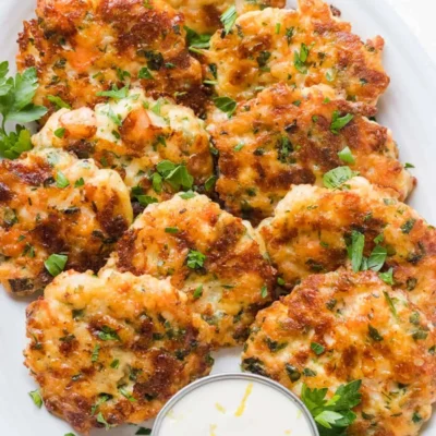 Shrimp And Cheddar Patties