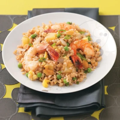 Shrimp And Pineapple Fried Rice