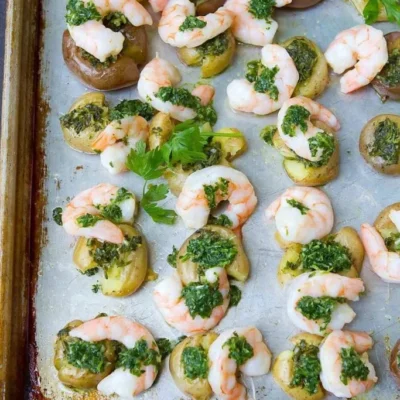 Shrimp And Potato Appetizers