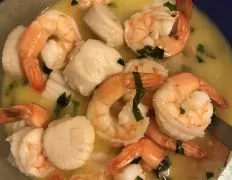 Shrimp And Scallop Scampi