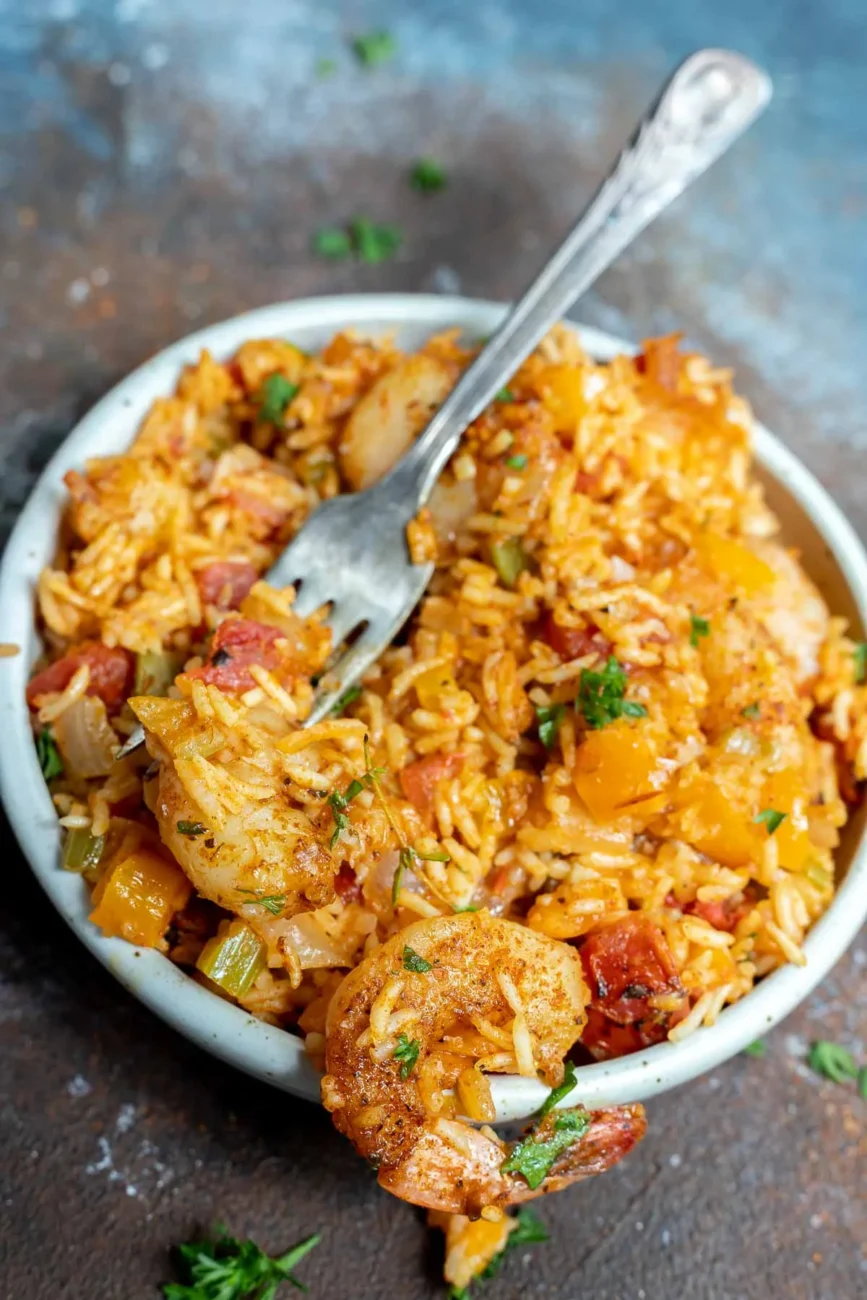 Shrimp And Vegetable Casserole