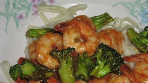 Shrimp & Broccoli In Chili Sauce 9 Ww Pts