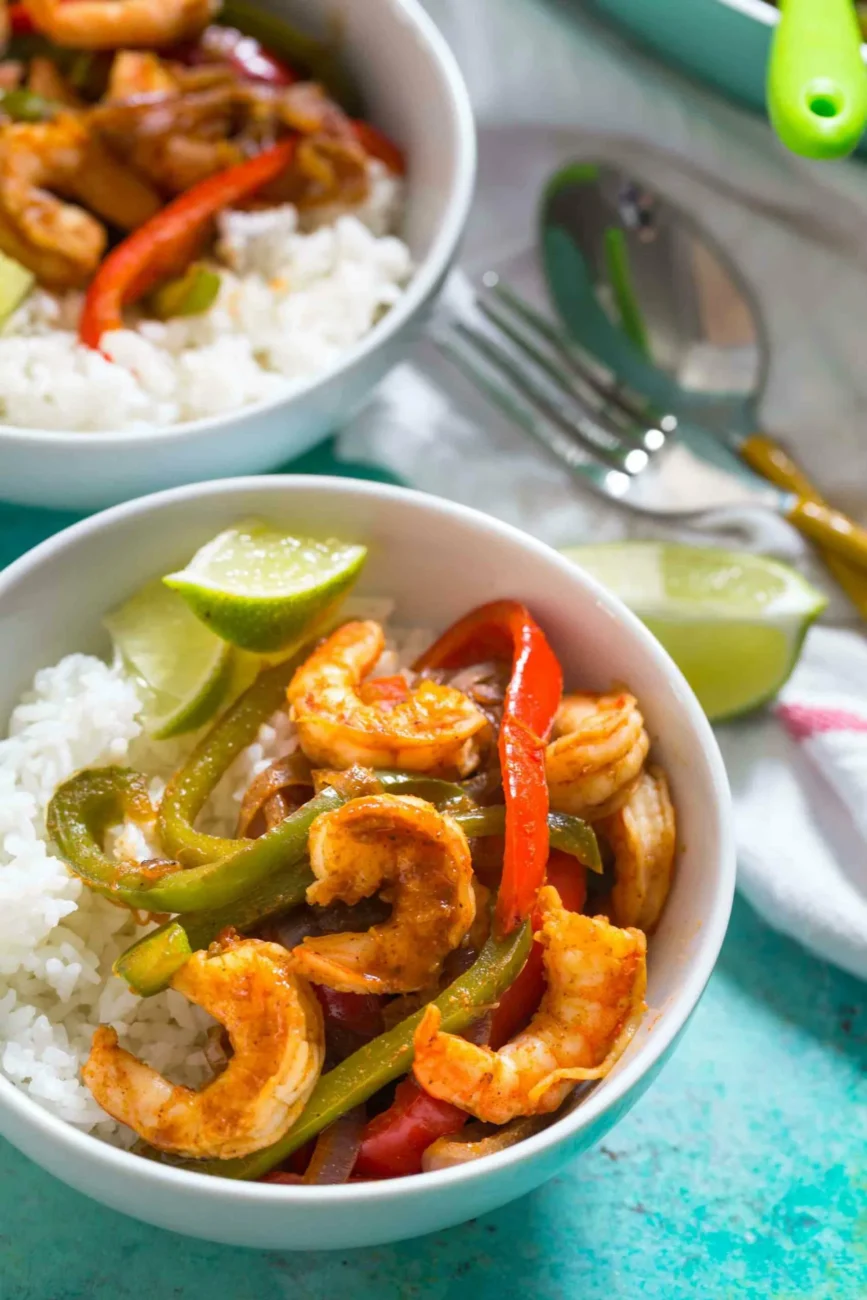 Shrimp Fajita Bowls