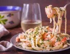 Shrimp Fettuccine Alfredo