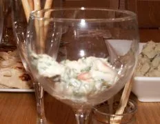 Shrimp In Green Mayonnaise