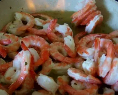 Shrimp In Pernod Cream Sauce