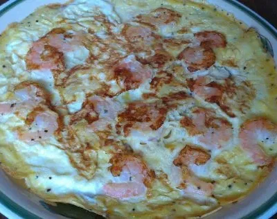 Shrimp Omelette