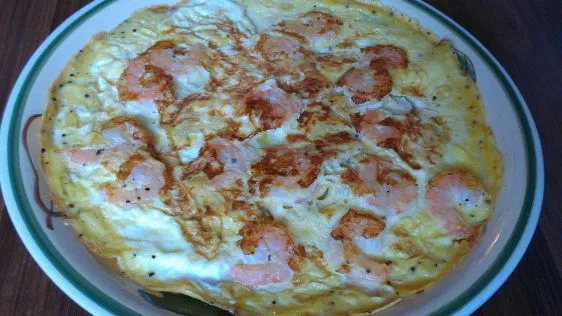 Shrimp Omelette