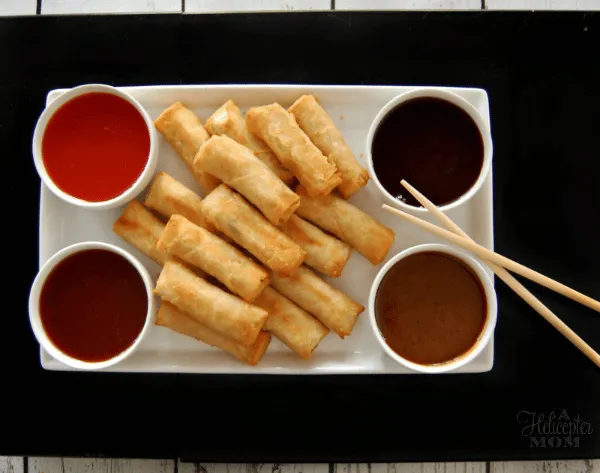 Shrimp Spring Rolls With Chile Sauce