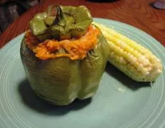 Shrimp-Stuffed Green Peppers