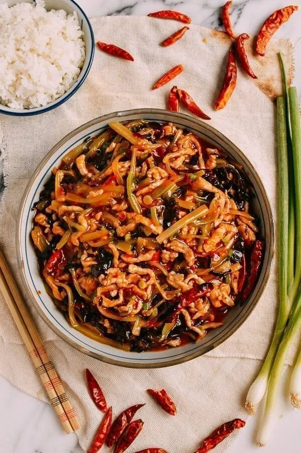 Sichuan Stir Fried Pork In Garlic Sauce