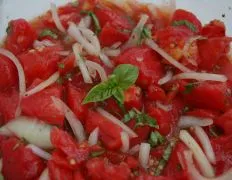 Sicilian Tomato &Amp; Onion Salad